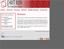 Tablet Screenshot of christrisen.org